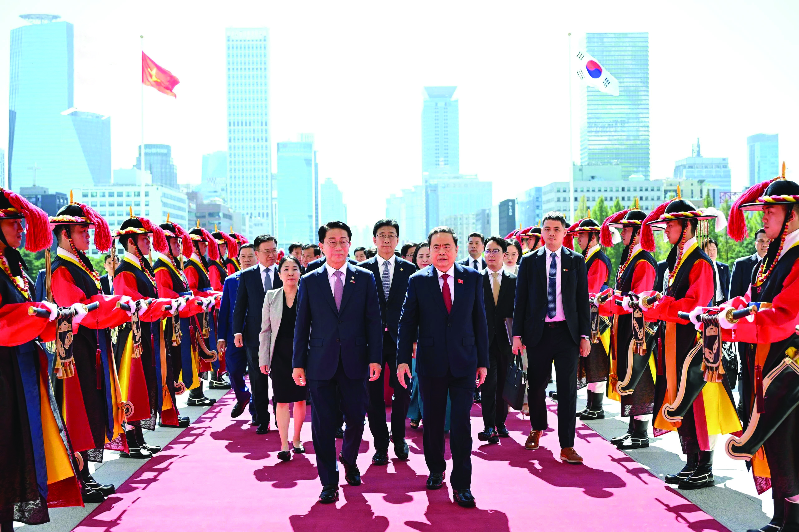 Chủ tịch Quốc hội Hàn Quốc Cho Jeong Sik đón Ủy viên Bộ Chính trị, Chủ tịch Quốc hội Trần Thanh Mẫn thăm chính thức Hàn Quốc, ngày 07/9/2026